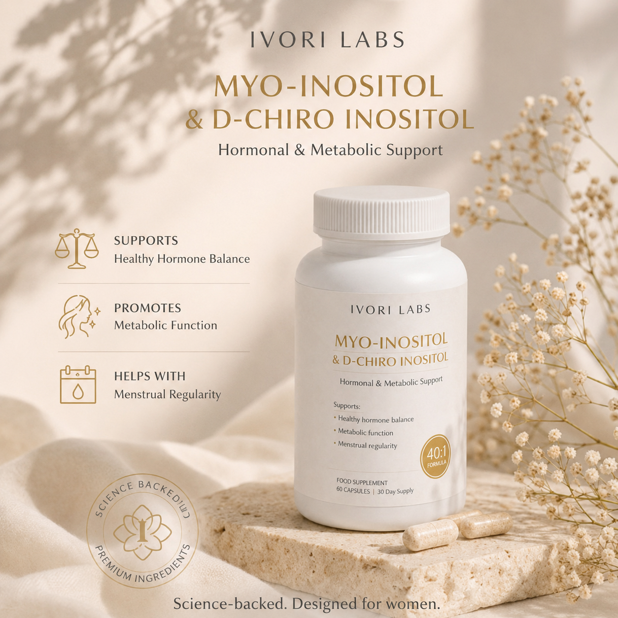 Myo-Inositol D-Chiro Inositol